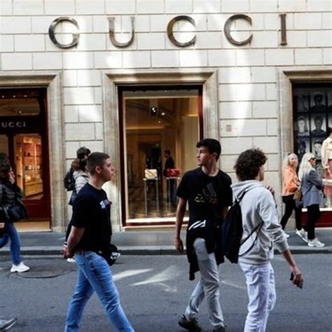 who fell down from gucci shoes|Luxury slowdown further challenges Gucci revival .